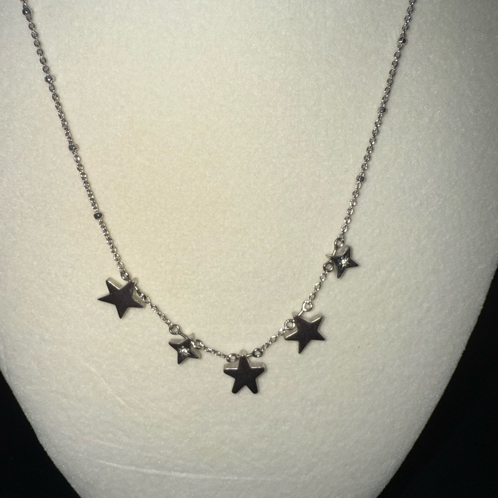 Kendra Scott Jae Star silver Necklace - Picture 2 of 4